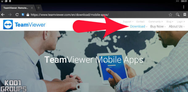 add teamviewer support button to my website