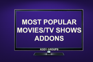 MOST POPULAR MOVIES/TV SHOWS ADDONS