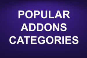 POPULAR ADDONS CATEGORIES