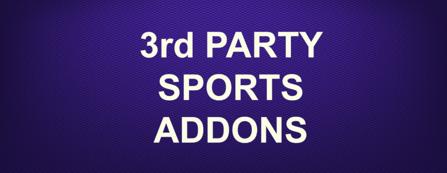 3rd PARTY SPORTS ADDONS