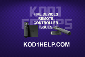 FIRE DEVICES REMOTE CONTROLLER ISSUES