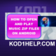 HOW TO OPEN AND PLAY MUSIC ZIP FILES ON ANDROID