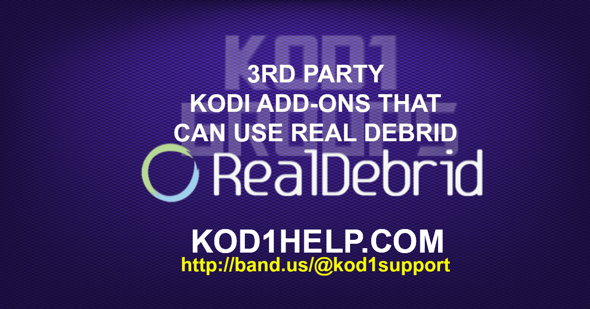 real debrid kodi 19.3