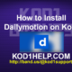How to Install Dailymotion on Kodi