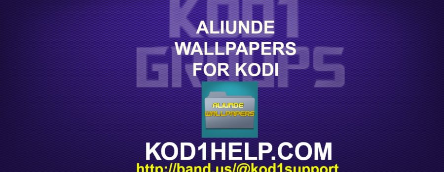 ALIUNDE WALLPAPERS FOR KODI
